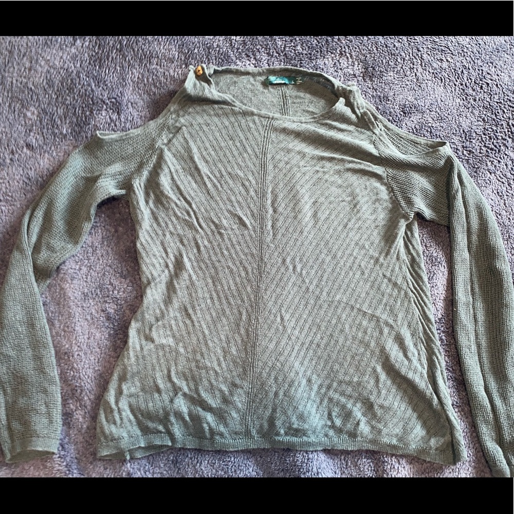 Prana Off-the-Shoulder Long Sleeve